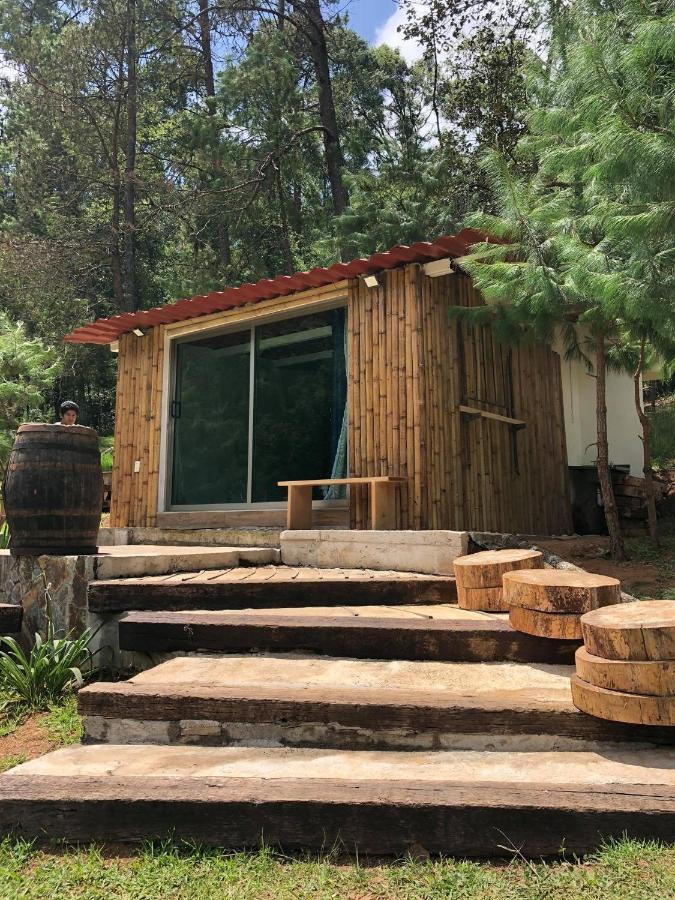 Cabana Romantica En El Bosque! Acaxochitlán Exteriör bild